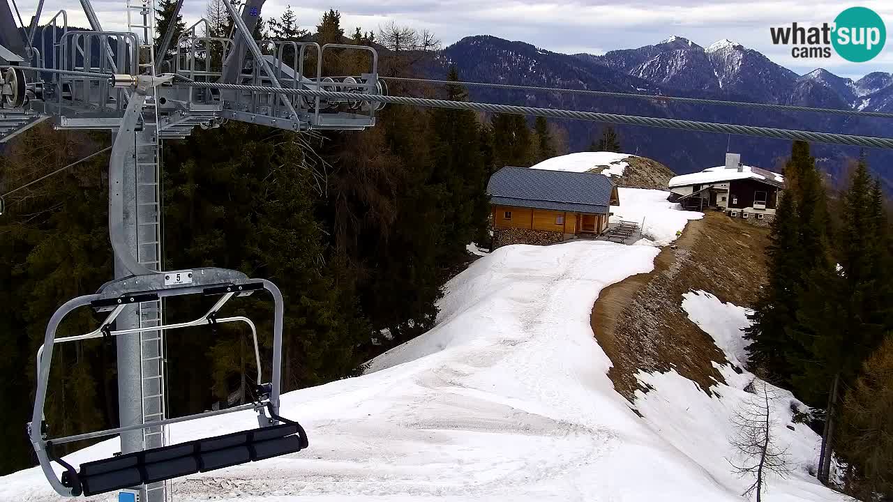 Kranjska Gora webcam VITRANC 2 | Bergstation