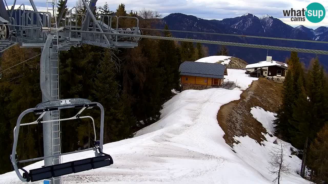 Webcam Kranjska Gora VITRANC 2 | station supérieure