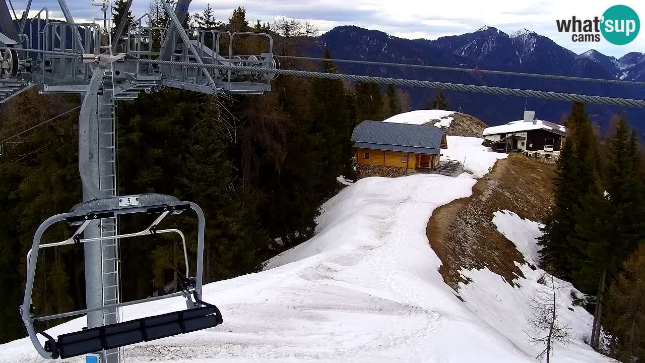 Webcam VITRANC 2 | Kranjska Gora – stazione superiore