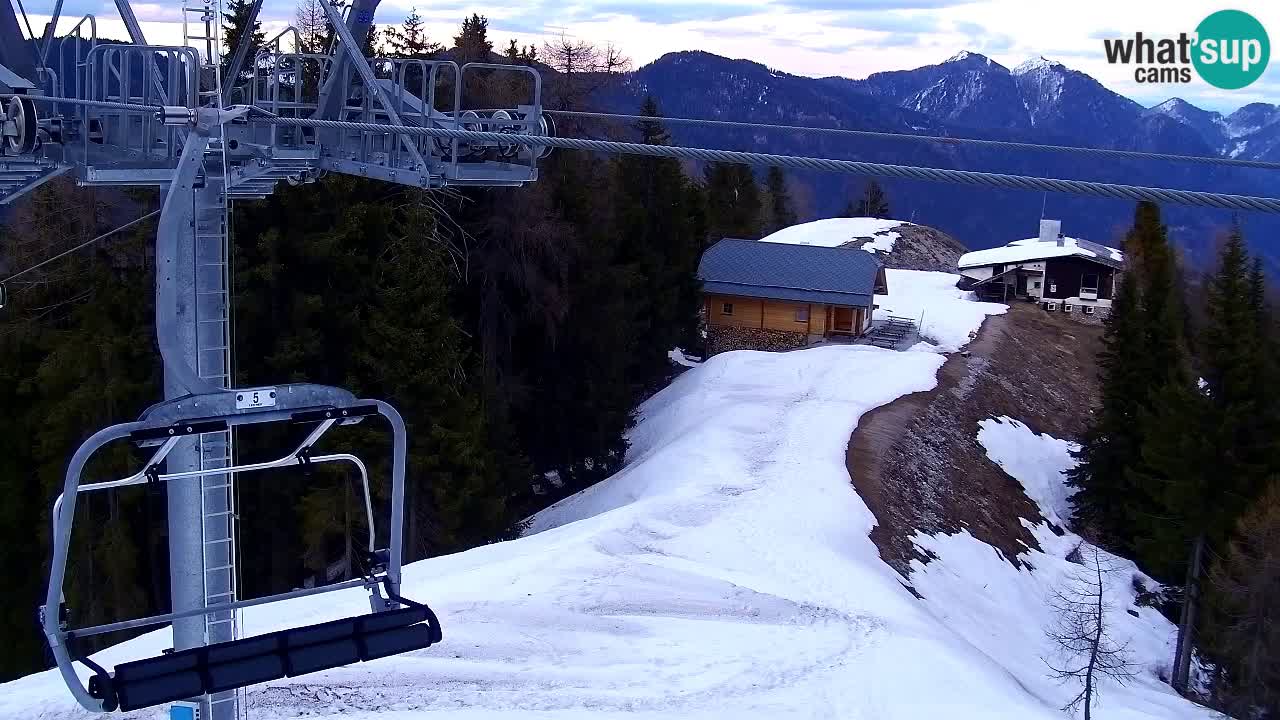 Kranjska Gora webcam VITRANC 2 | Bergstation