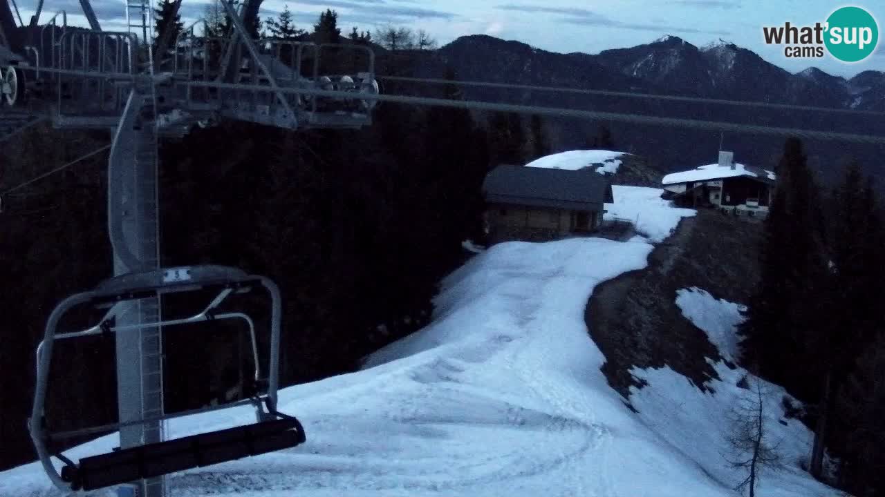 Webcam Kranjska Gora VITRANC 2 | Station supérieure