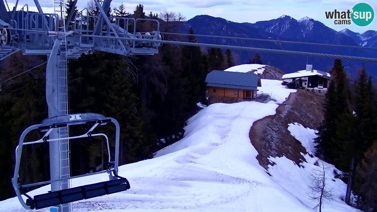 Webcam Kranjska Gora VITRANC 2 | station supérieure