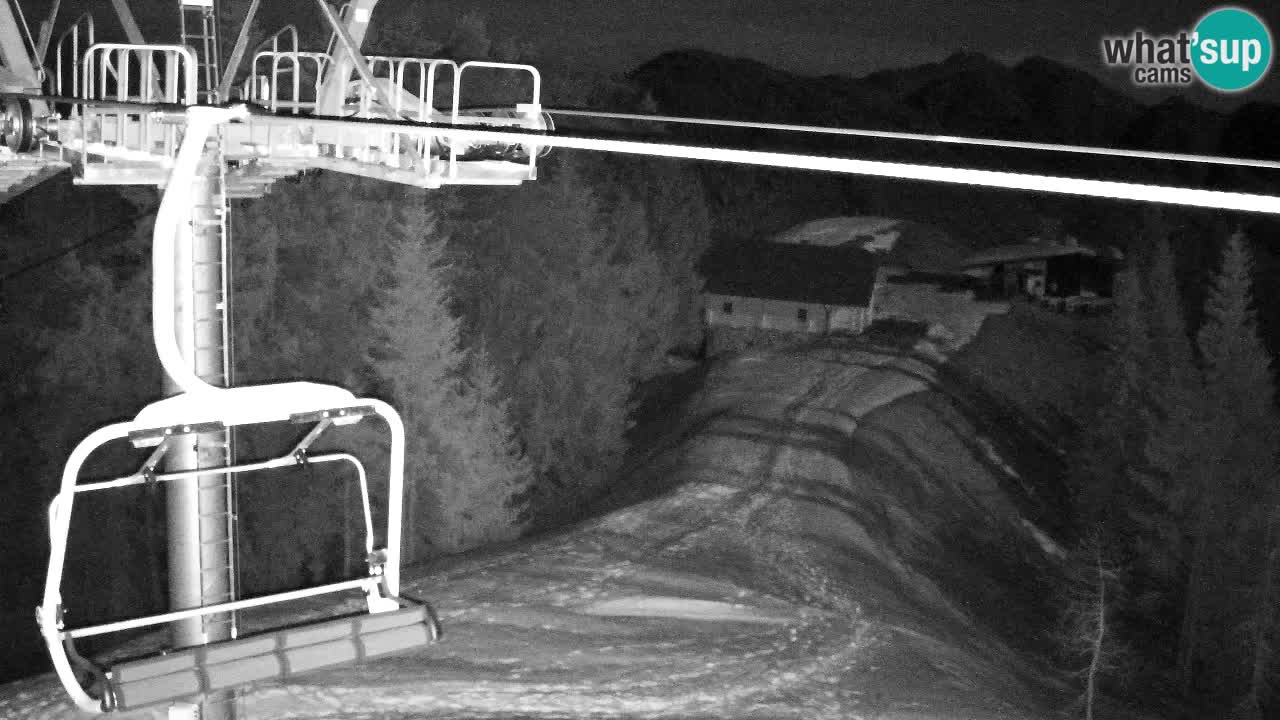 Webcam Kranjska Gora VITRANC 2 | station supérieure