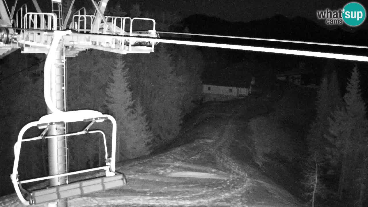 Webcam Kranjska Gora VITRANC 2 | station supérieure