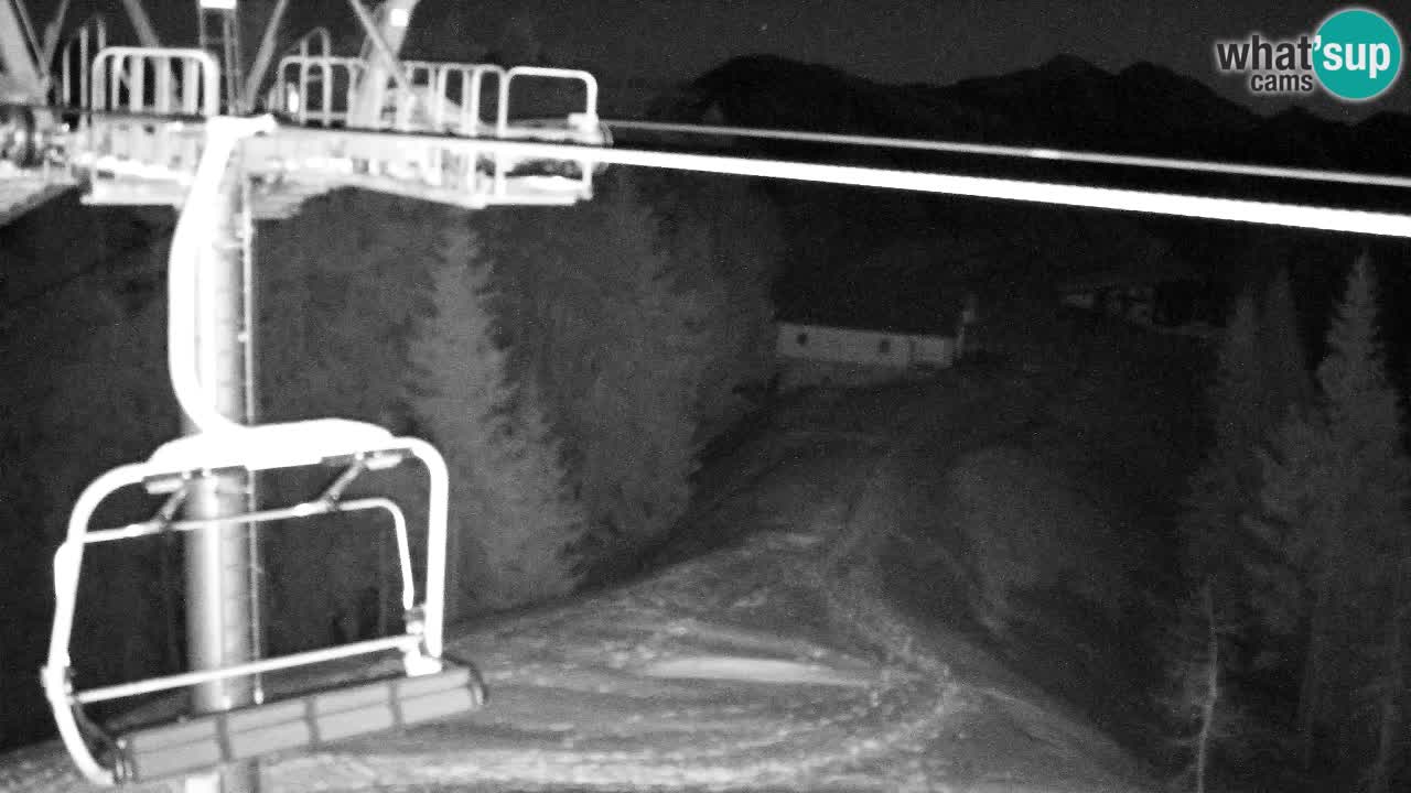 Webcam Kranjska Gora VITRANC 2 | Station supérieure