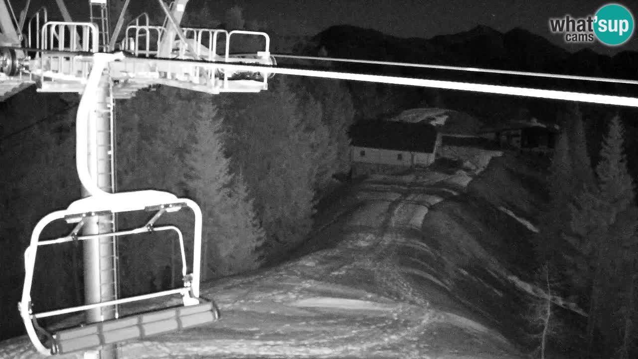 Webcam Kranjska Gora VITRANC 2 | Station supérieure