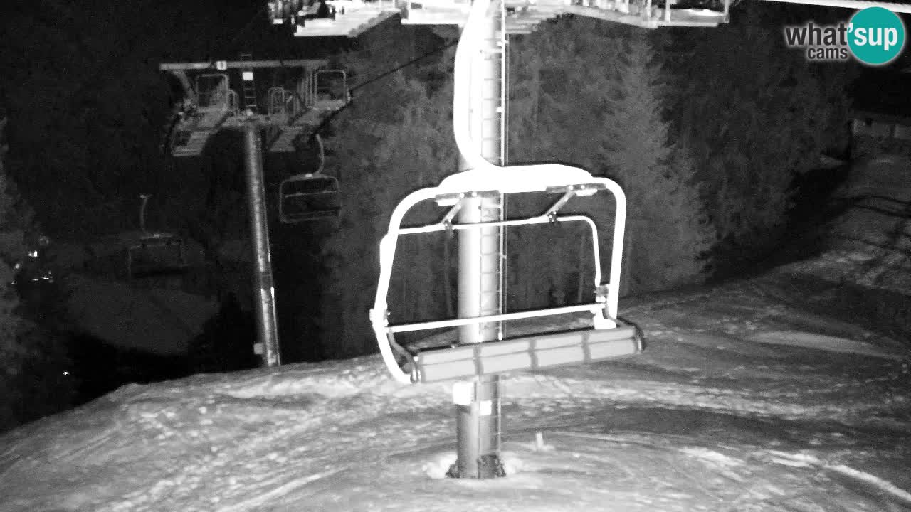 Webcam Kranjska Gora VITRANC 2 upper station