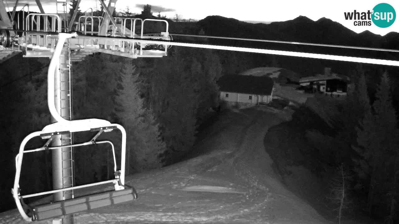 Webcam Kranjska Gora VITRANC 2 | station supérieure