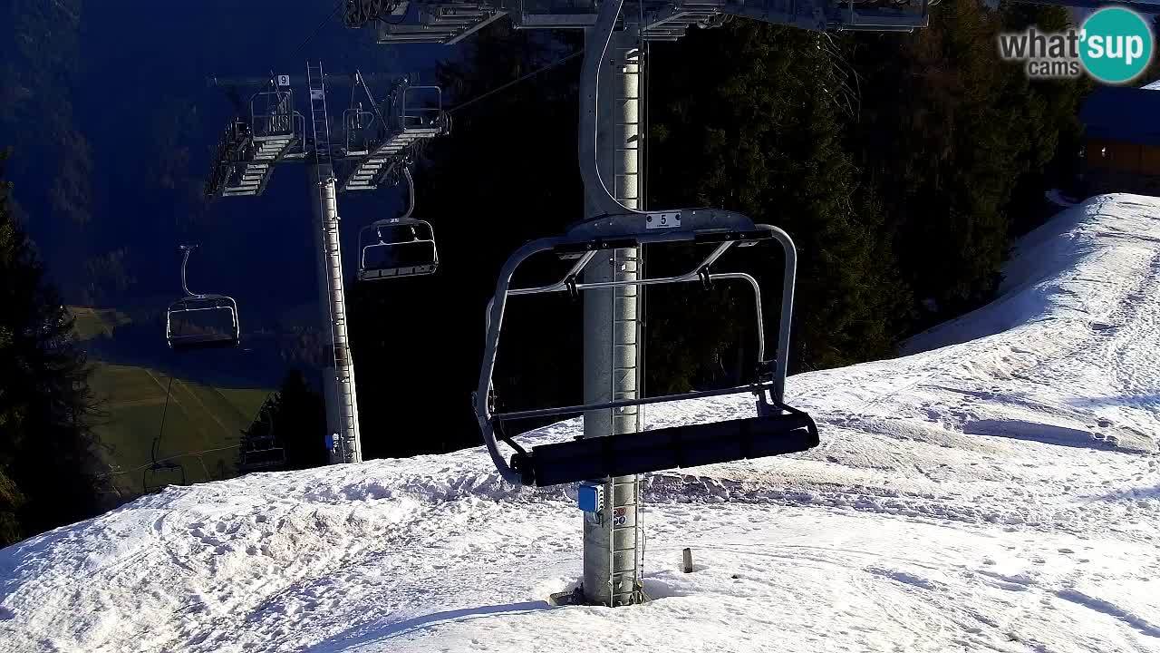 Webcam Kranjska Gora VITRANC 2 upper station