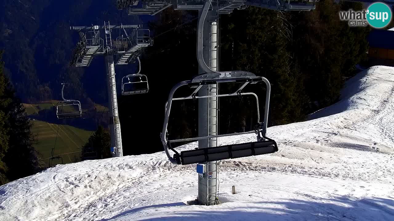 Webcam Kranjska Gora VITRANC 2 | station supérieure