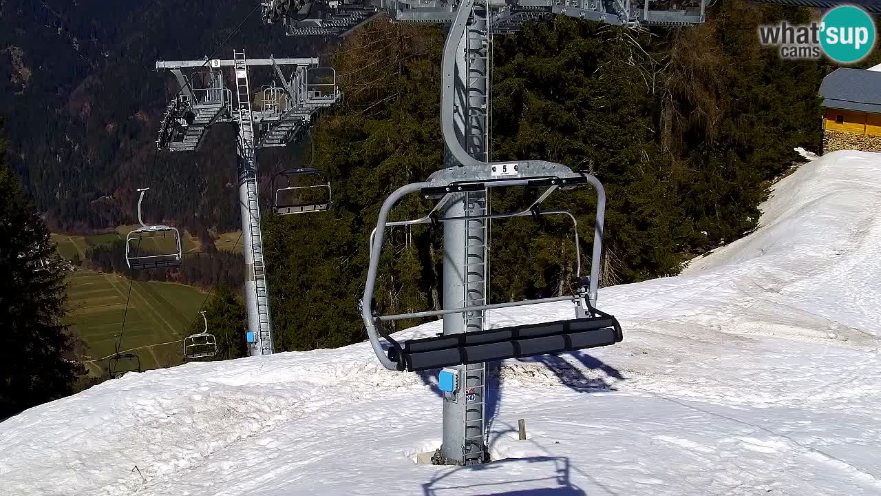 Webcam Kranjska Gora VITRANC 2 | Station supérieure