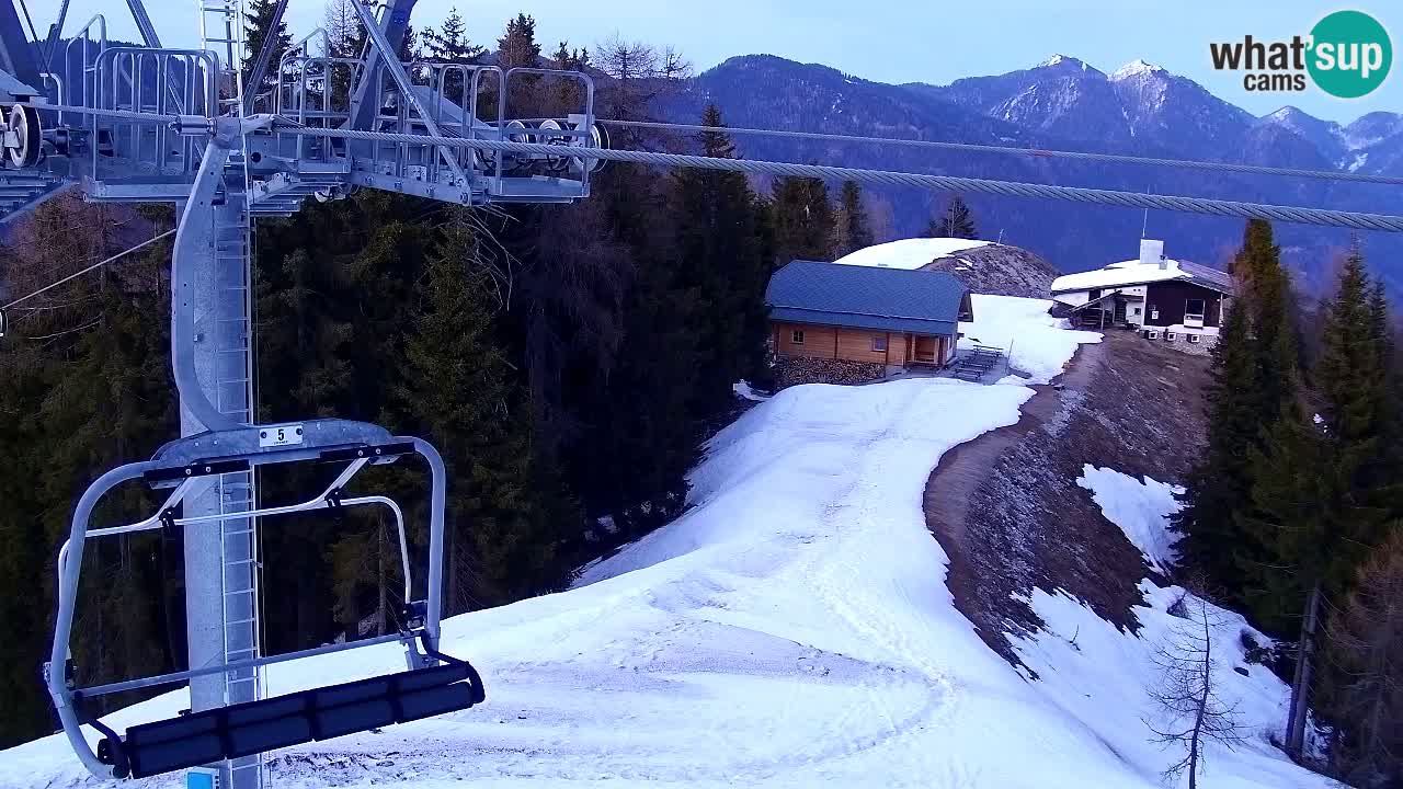 Webcam Kranjska Gora VITRANC 2 | Station supérieure
