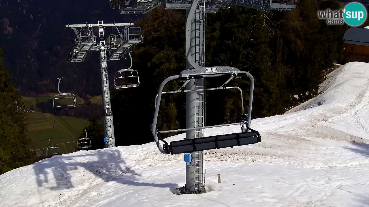 Webcam Kranjska Gora VITRANC 2 upper station