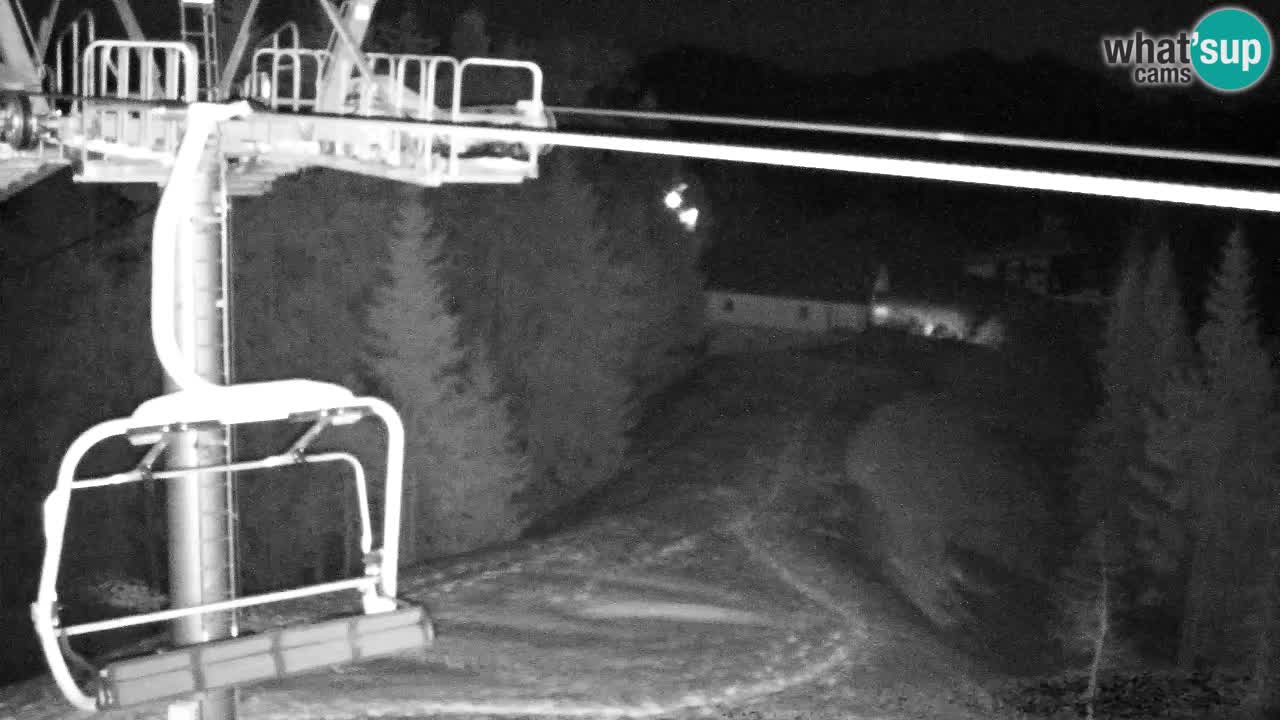 Webcam Kranjska Gora VITRANC 2 upper station