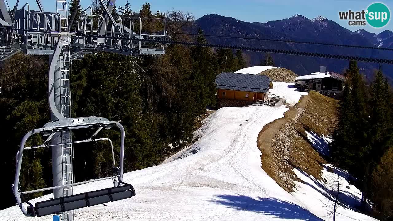 Webcam Kranjska Gora VITRANC 2 | station supérieure