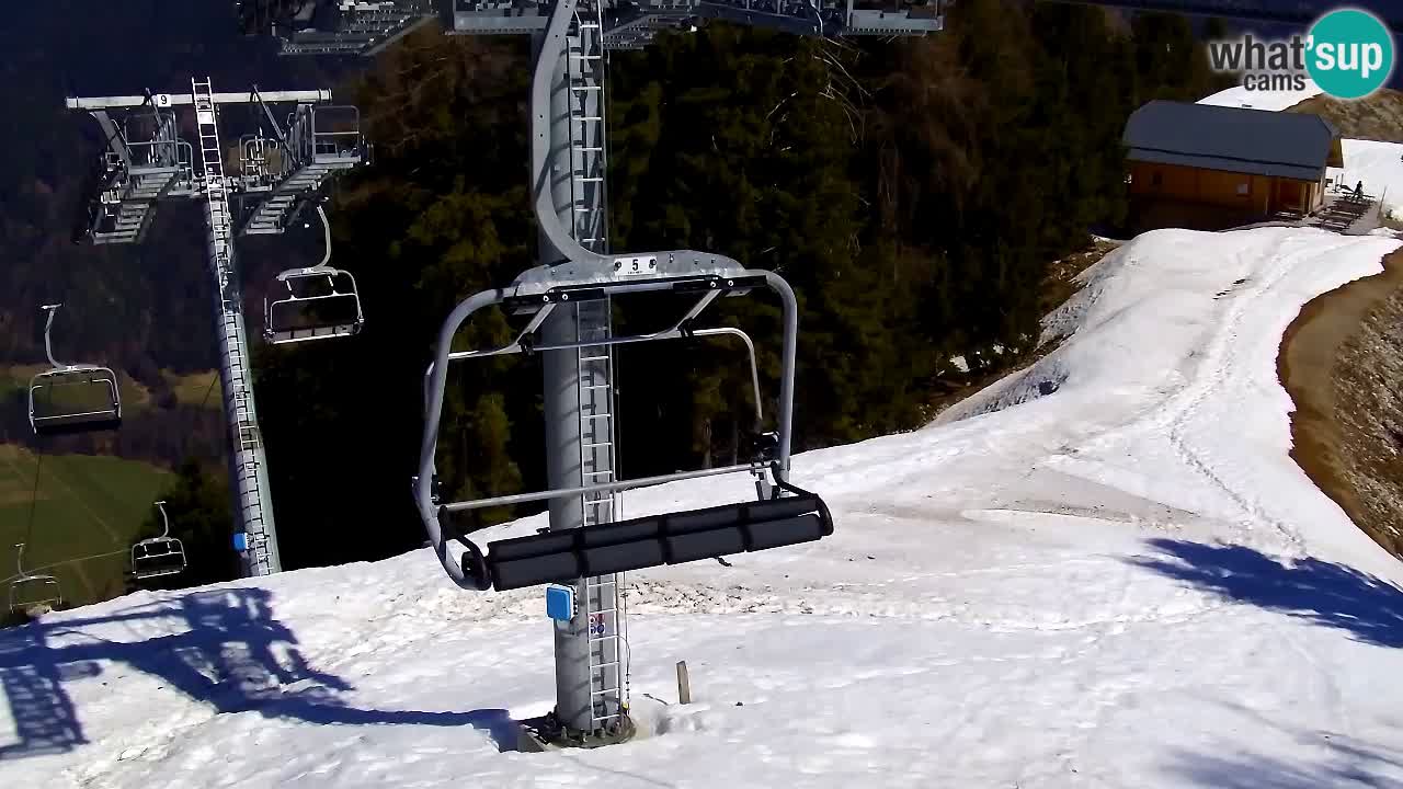 Webcam Kranjska Gora VITRANC 2 | station supérieure