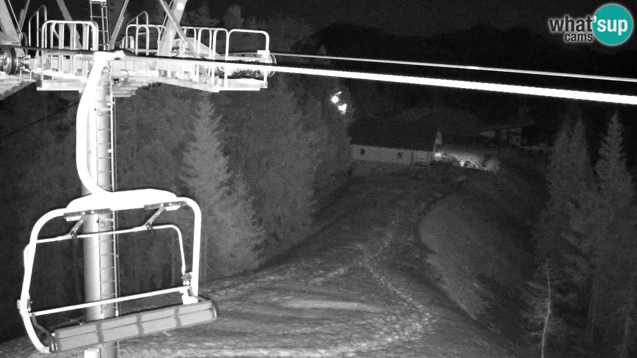 Webcam Kranjska Gora VITRANC 2 upper station