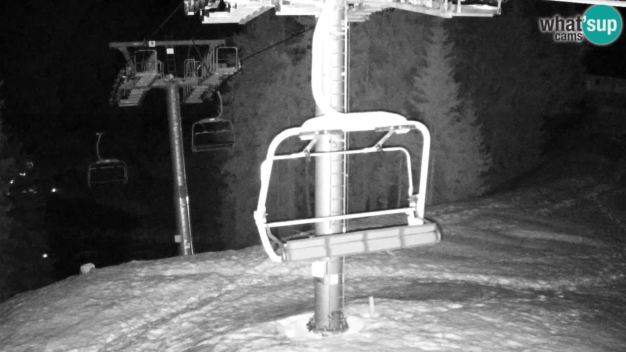 Webcam Kranjska Gora VITRANC 2 | station supérieure