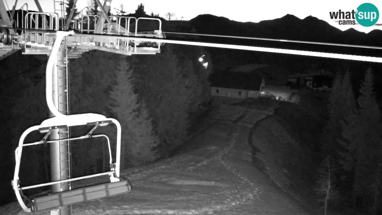 Webcam Kranjska Gora VITRANC 2 upper station