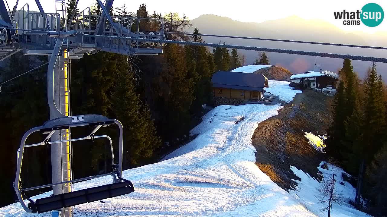 Webcam VITRANC 2 | Kranjska Gora – stazione superiore