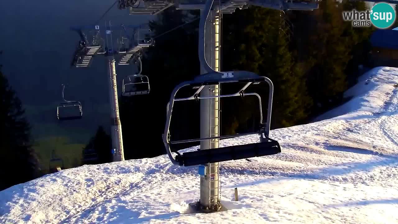 Web kamera Kranjska Gora VITRANC 2 | gornja postaja