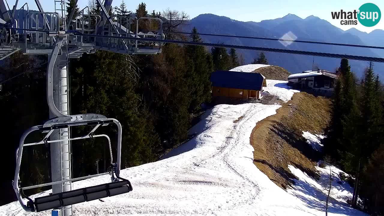 Webcam Kranjska Gora VITRANC 2 upper station