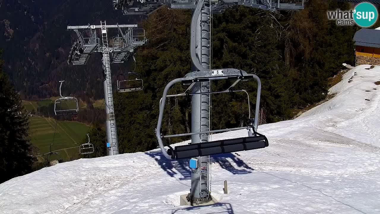Webcam VITRANC 2 | Kranjska Gora – stazione superiore