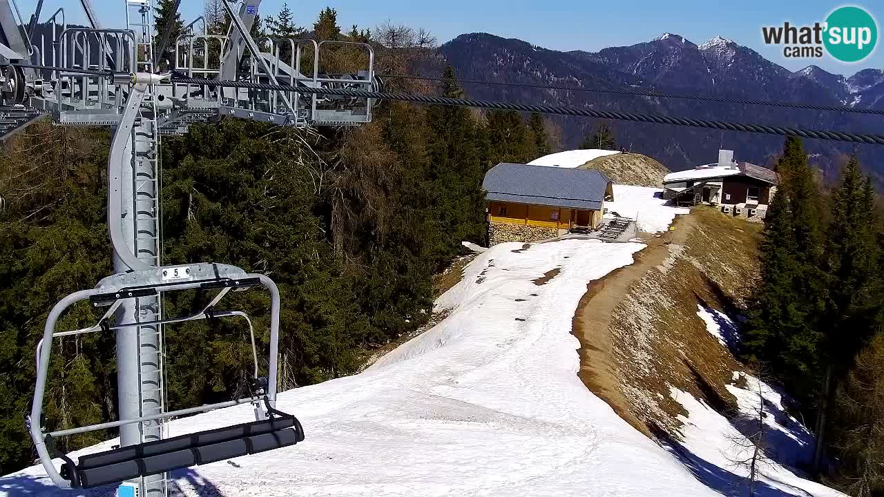 Kranjska Gora webcam VITRANC 2 | Bergstation