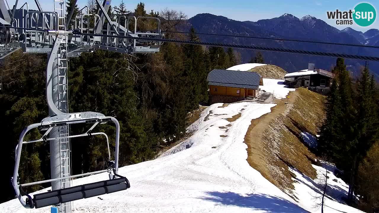 Webcam Kranjska Gora VITRANC 2 | station supérieure