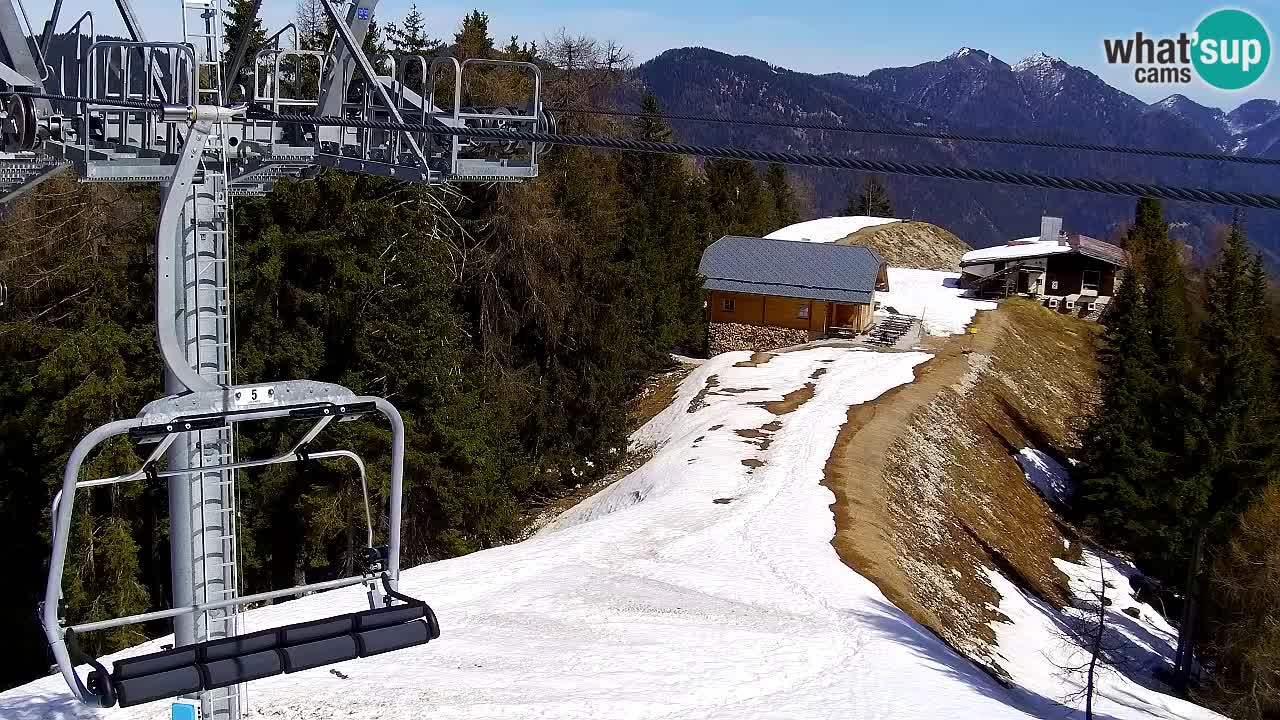 Webcam Kranjska Gora VITRANC 2 | station supérieure