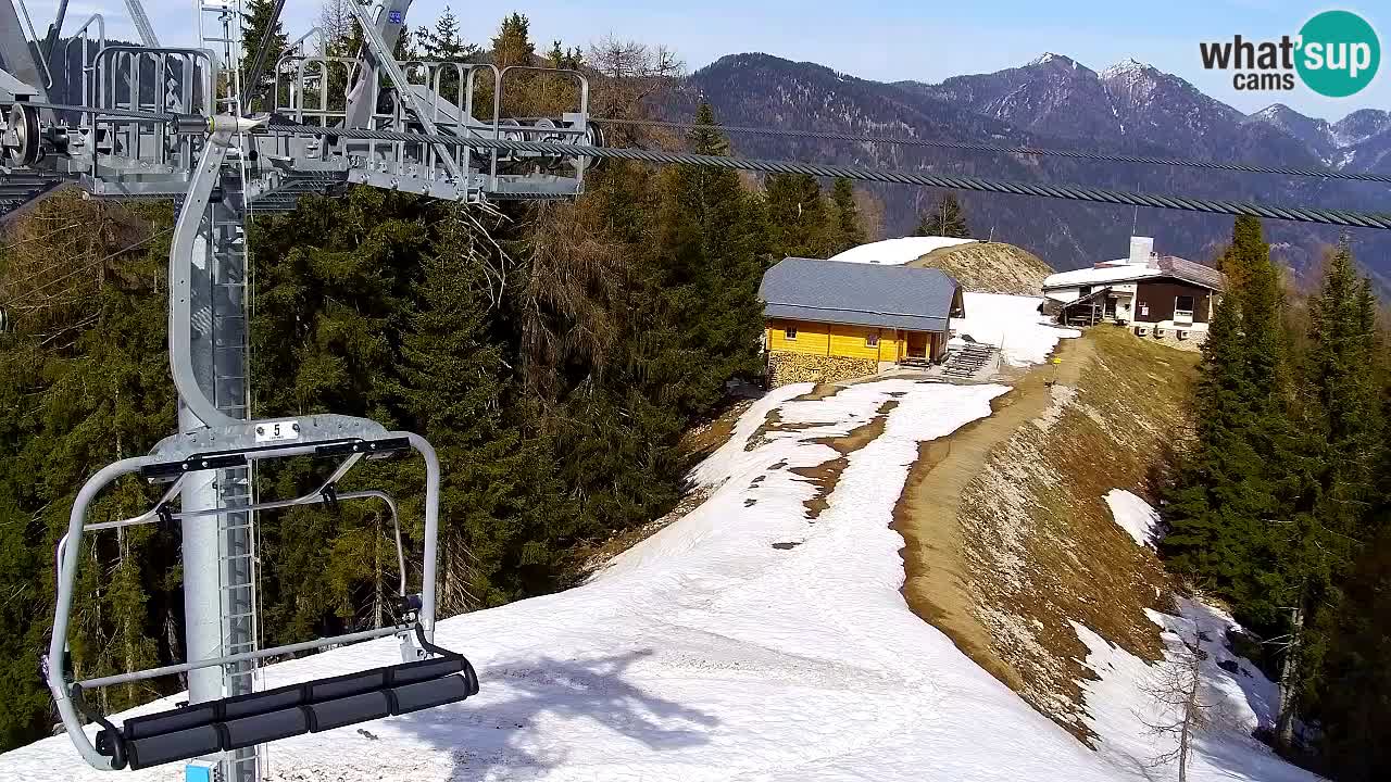 Webcam VITRANC 2 | Kranjska Gora – stazione superiore