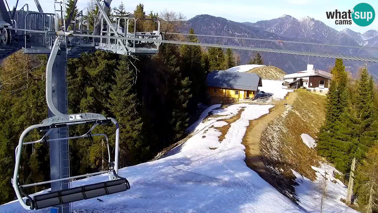Webcam VITRANC 2 | Kranjska Gora – stazione superiore