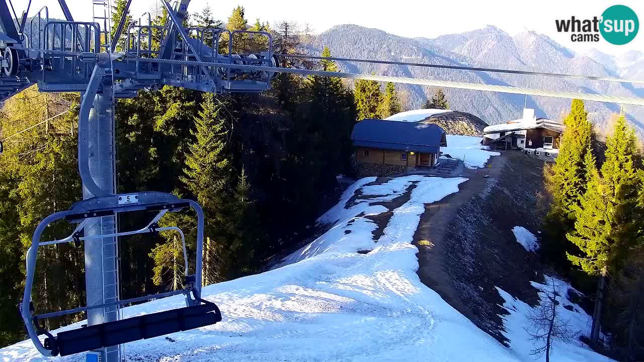 Webcam Kranjska Gora VITRANC 2 | station supérieure