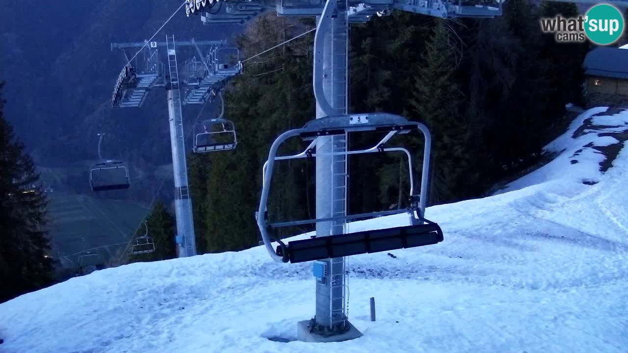 Webcam Kranjska Gora VITRANC 2 | station supérieure