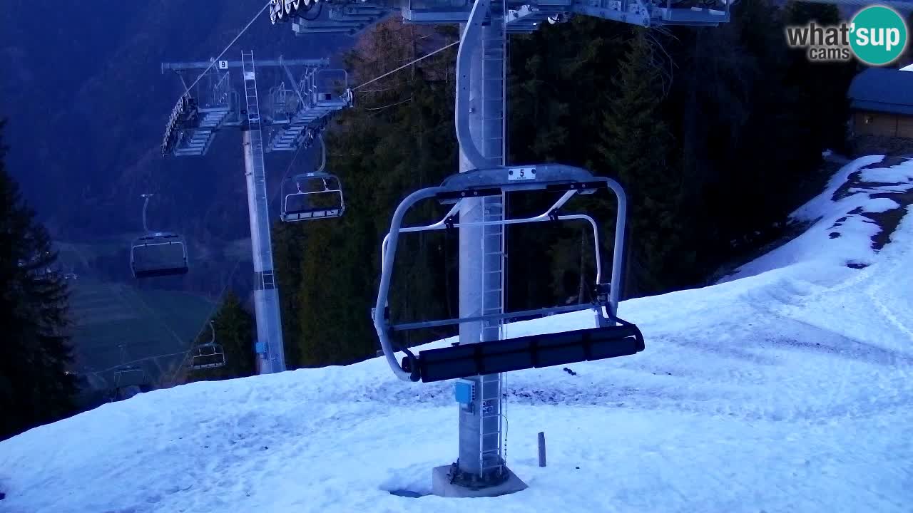 Web kamera Kranjska Gora VITRANC 2 | gornja postaja