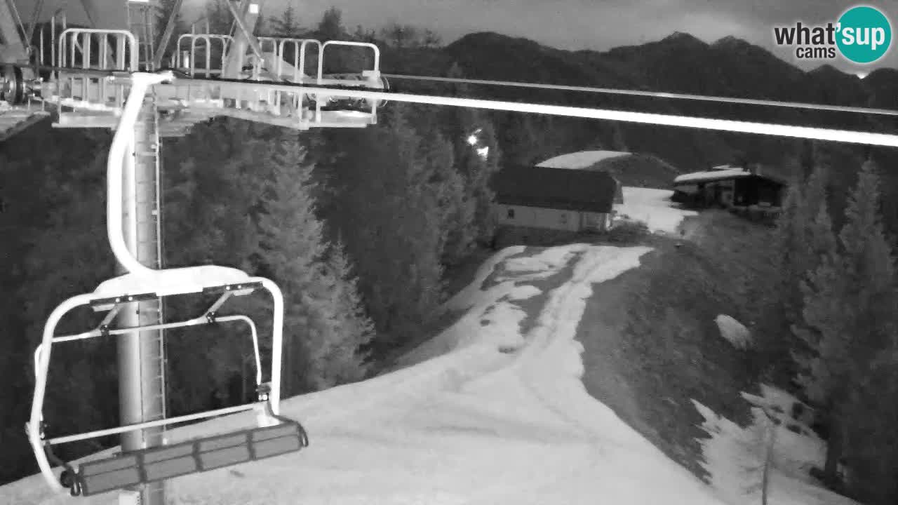 Webcam Kranjska Gora VITRANC 2 upper station