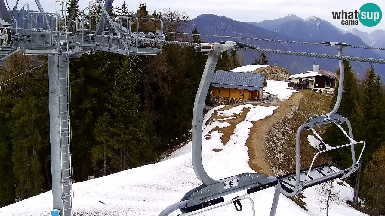 Webcam Kranjska Gora VITRANC 2 upper station