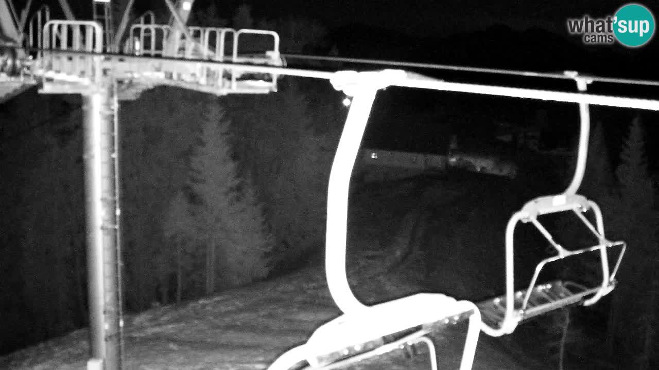 Webcam Kranjska Gora VITRANC 2 upper station