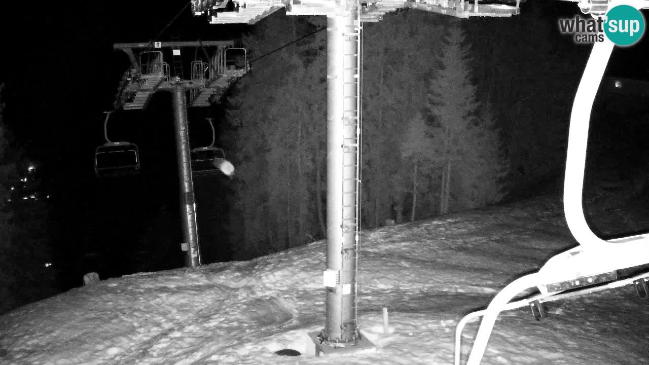 Webcam Kranjska Gora VITRANC 2 upper station