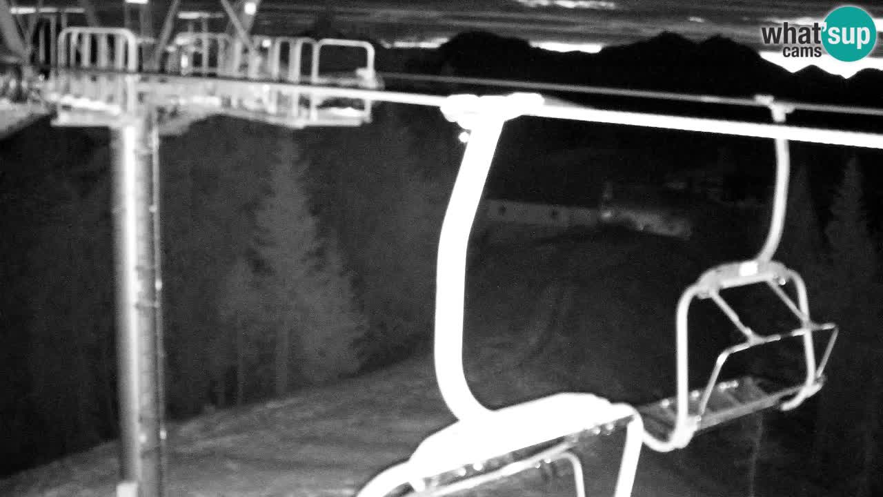 Web kamera Kranjska Gora VITRANC 2 | gornja postaja