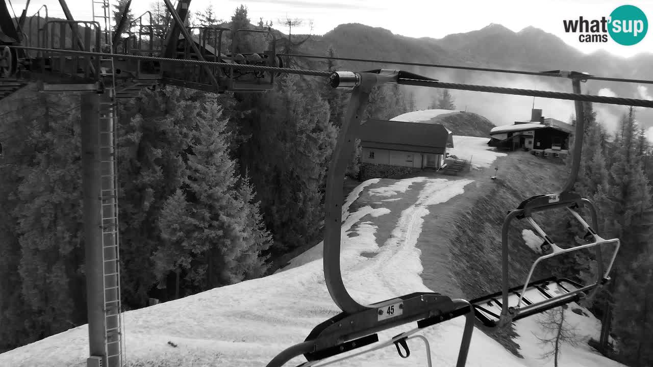 Webcam Kranjska Gora VITRANC 2 upper station