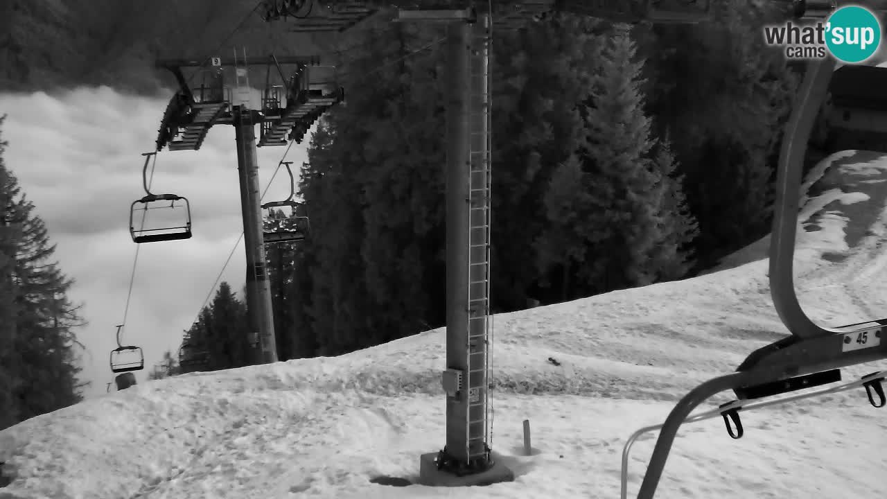 Webcam Kranjska Gora VITRANC 2 upper station