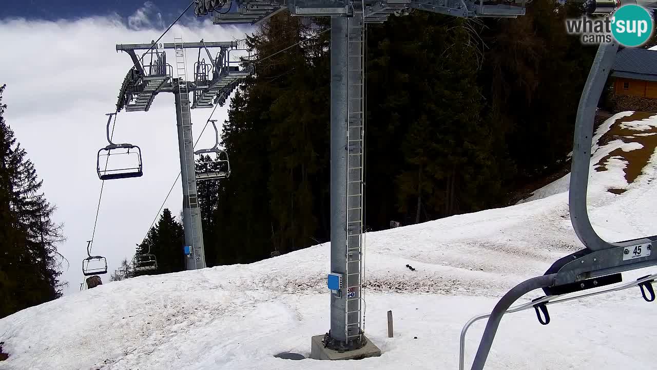 Webcam VITRANC 2 | Kranjska Gora – stazione superiore