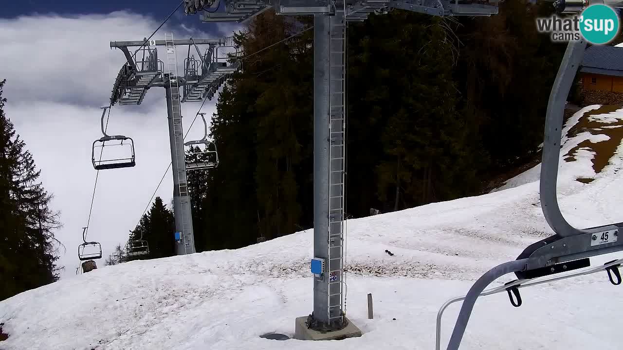 Webcam Kranjska Gora VITRANC 2 | Station supérieure