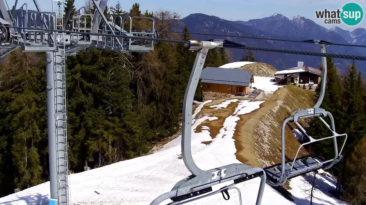 Webcam VITRANC 2 | Kranjska Gora – stazione superiore