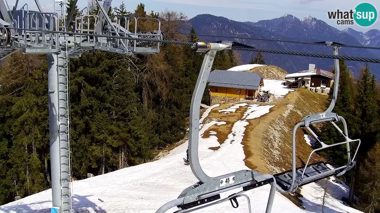 Webcam VITRANC 2 | Kranjska Gora – stazione superiore