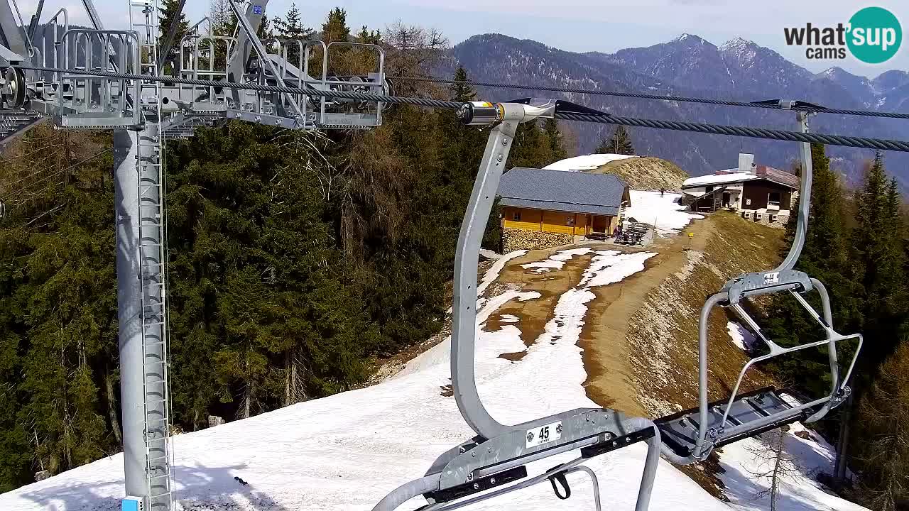 Kranjska Gora webcam VITRANC 2 | Bergstation