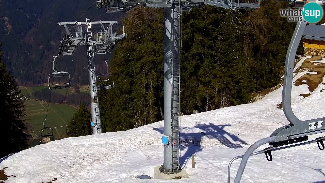 Webcam Kranjska Gora VITRANC 2 upper station