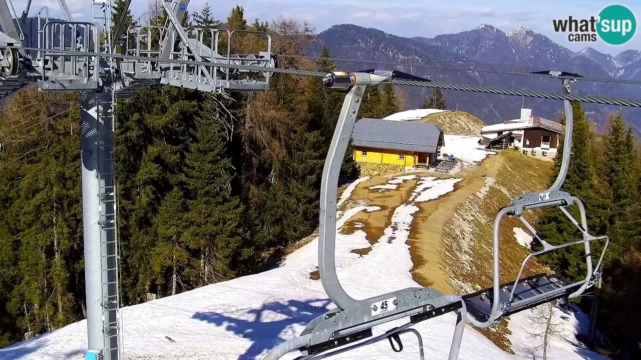 Webcam VITRANC 2 | Kranjska Gora – stazione superiore