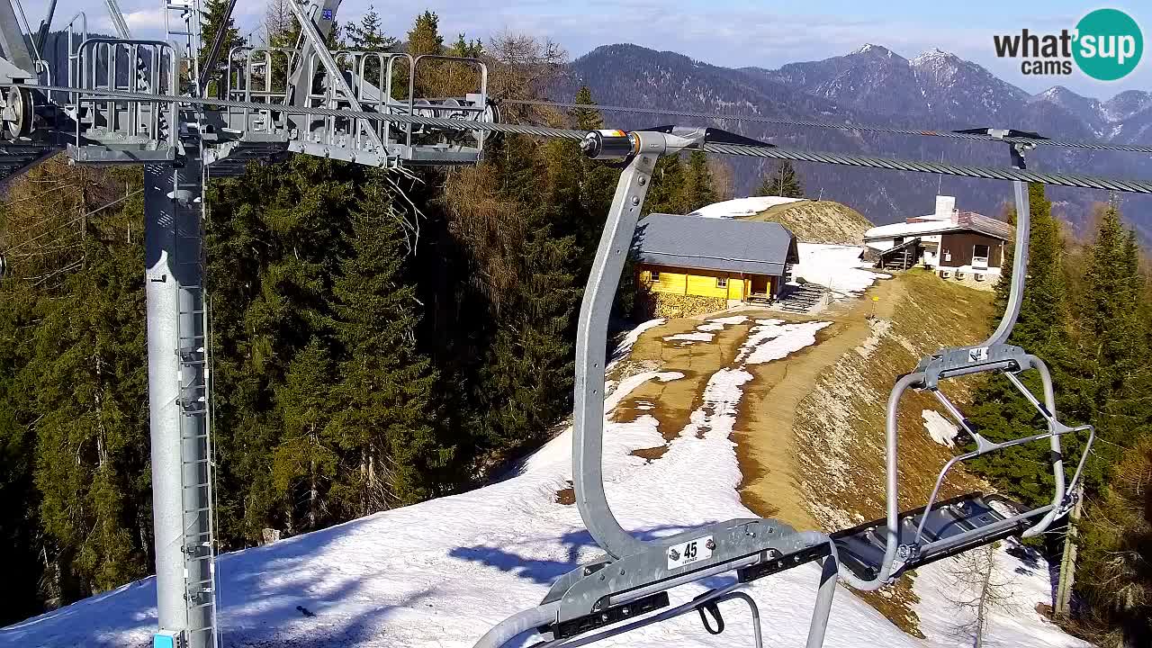 Webcam Kranjska Gora VITRANC 2 | Station supérieure